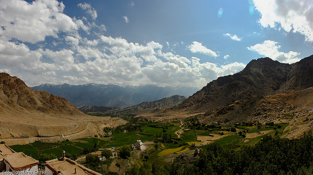 Likir - View from Monastery