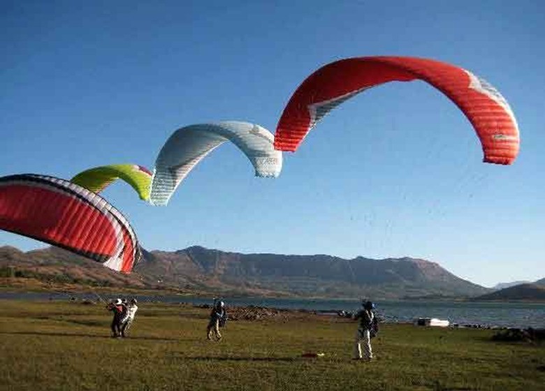 paragliding in India