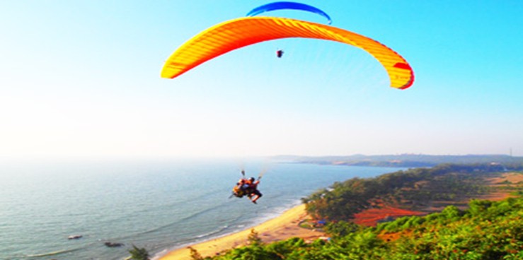 paragliding in India