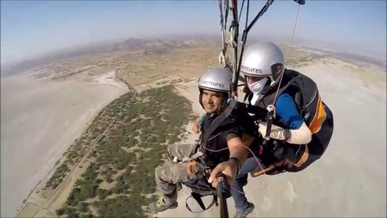 paragliding in India