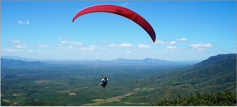 paragliding in India