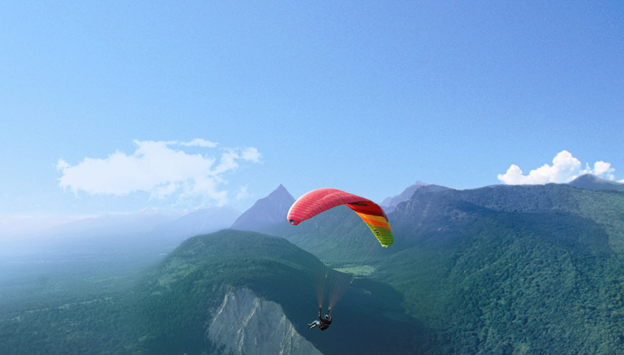 paragliding in India