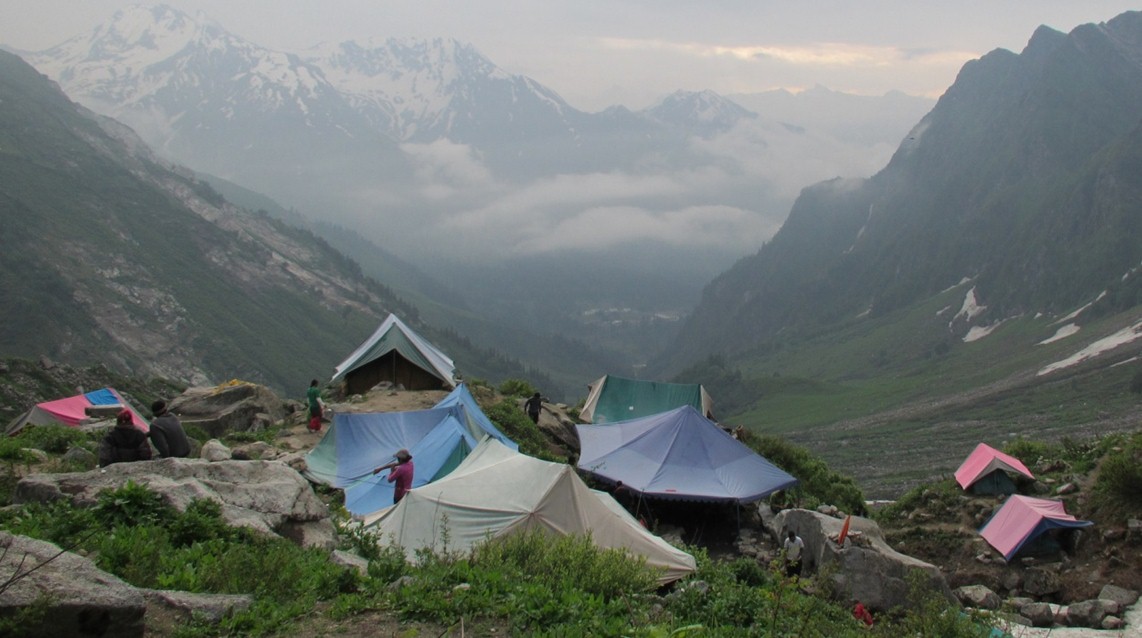 Camping destinations in India