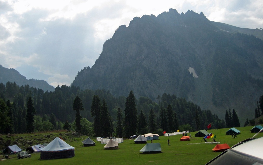camping destinations in India