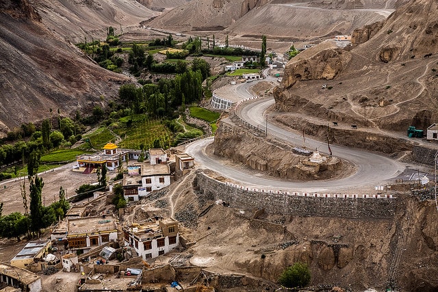 Srinagar to Leh Route