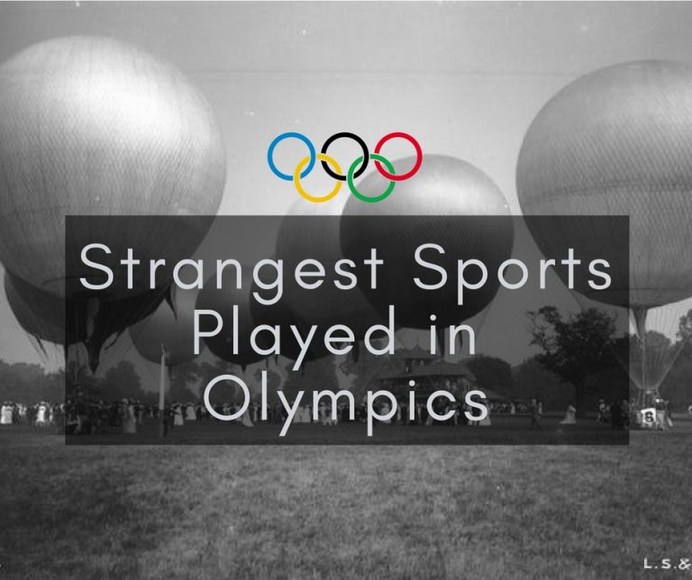 Strangest sports played in olympics