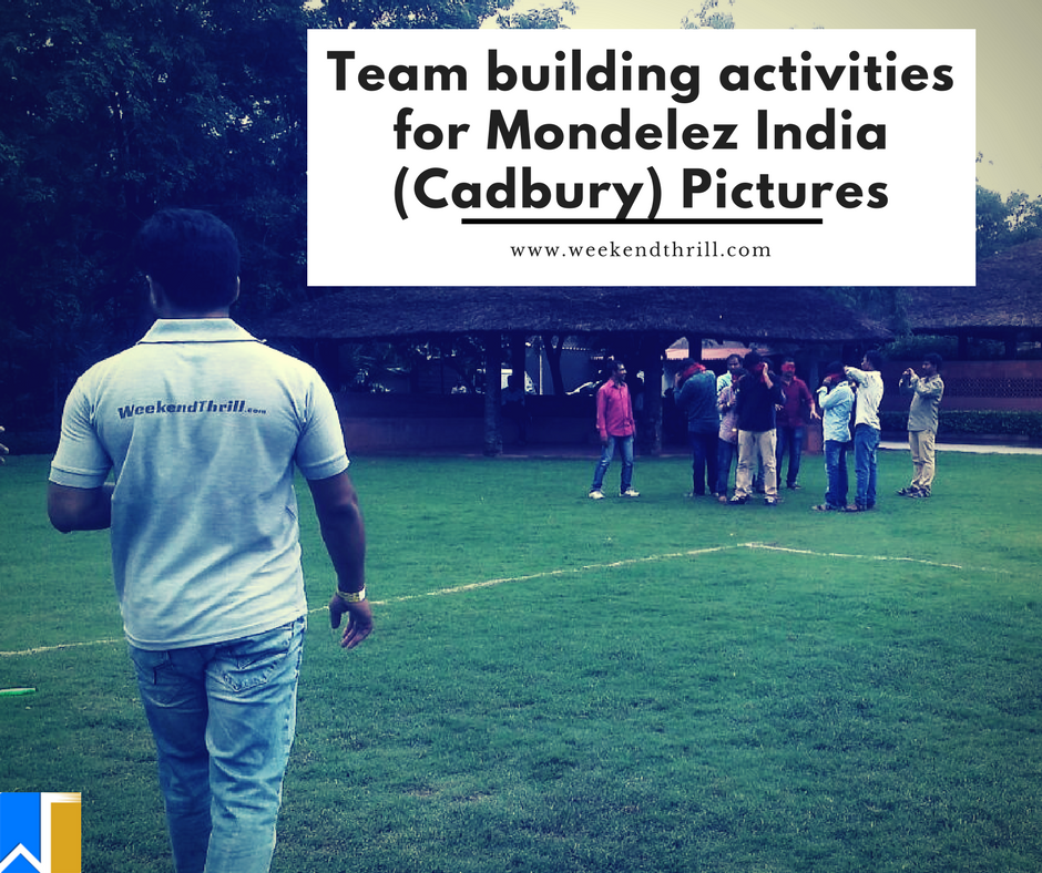 Some pictures from our recent team building activities for Mondelez India (Cadbury)