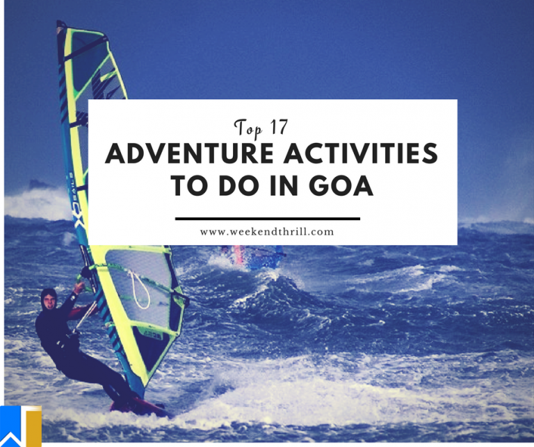 Top 17 Adventure activities to do in Goa