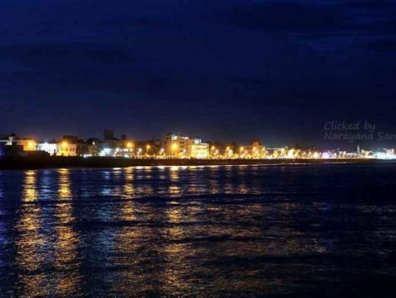 pondicherry places to visit at night